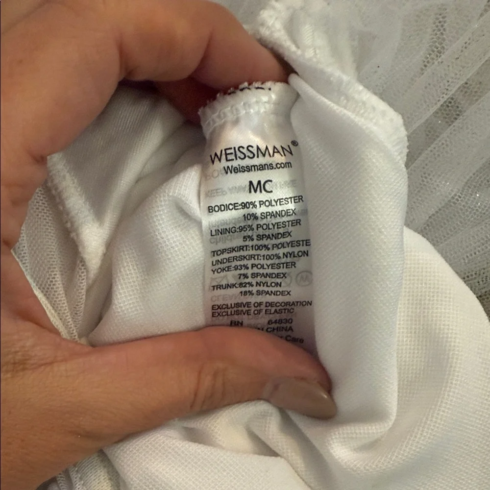 Weissman White Sparkle Tutu Dress - Picture 9 of 9